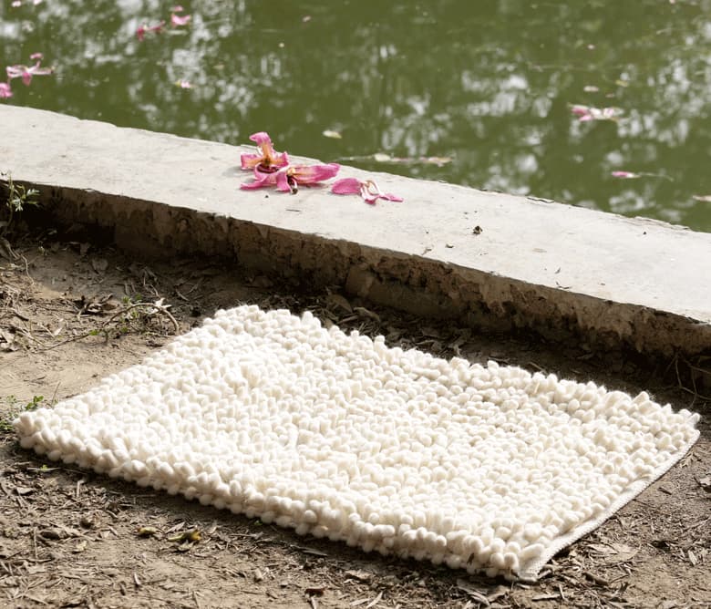 Handcrafted cotton Bath Rugs
